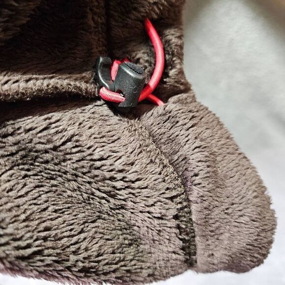 Lands End Fleece Jacket Womens Size Small 6-8 Brown 100% Polyester - Picture 8 of 12